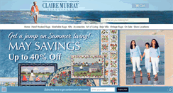 Desktop Screenshot of clairemurray.com